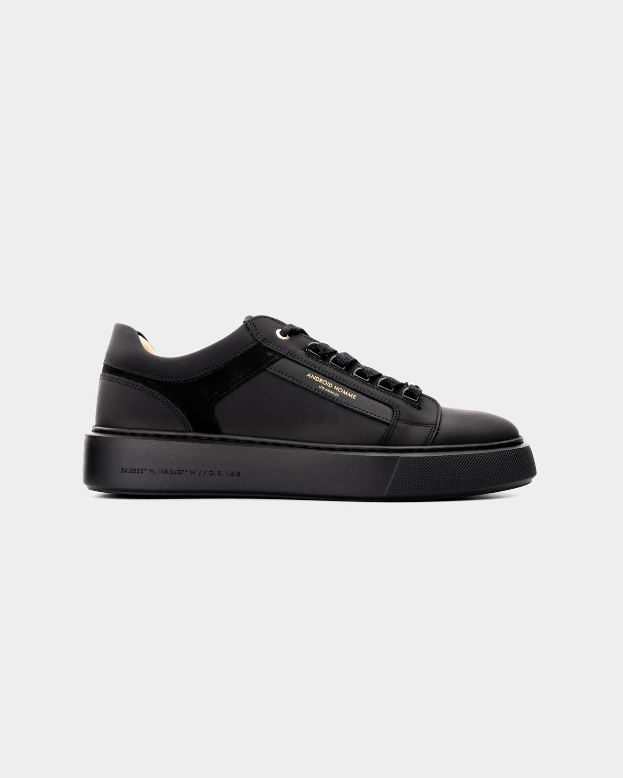 ANDROID HOMME MEN’S VENICE OVERSIZE BLACK SNEAKER