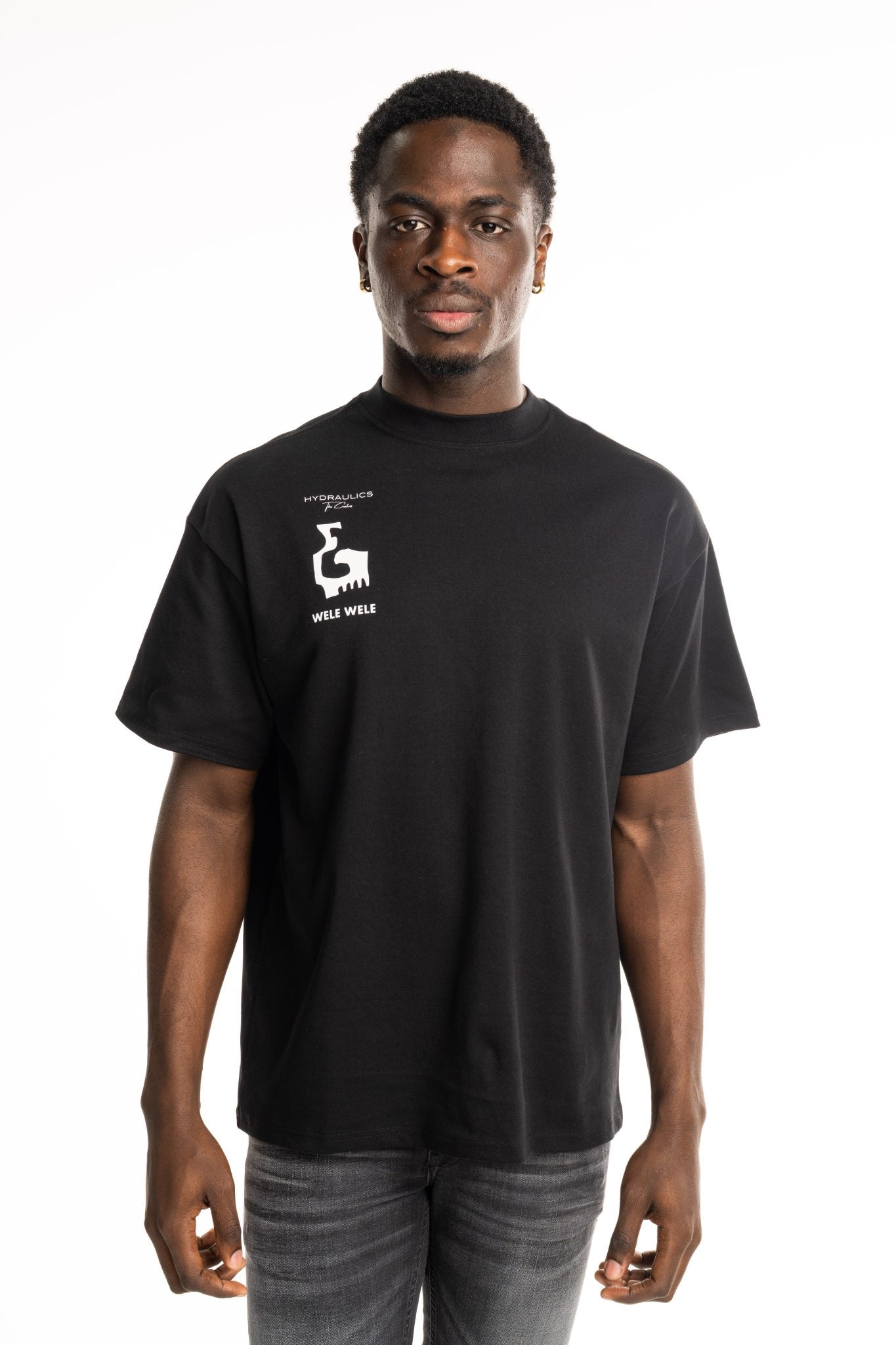 HYDRAULICS VANCO COLLAB OVERSIZED FIT T-SHIRT BLACK