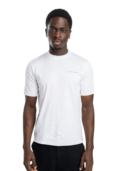 HYDRAULICS BEVELLED REGULAR FIT T-SHIRT WHITE