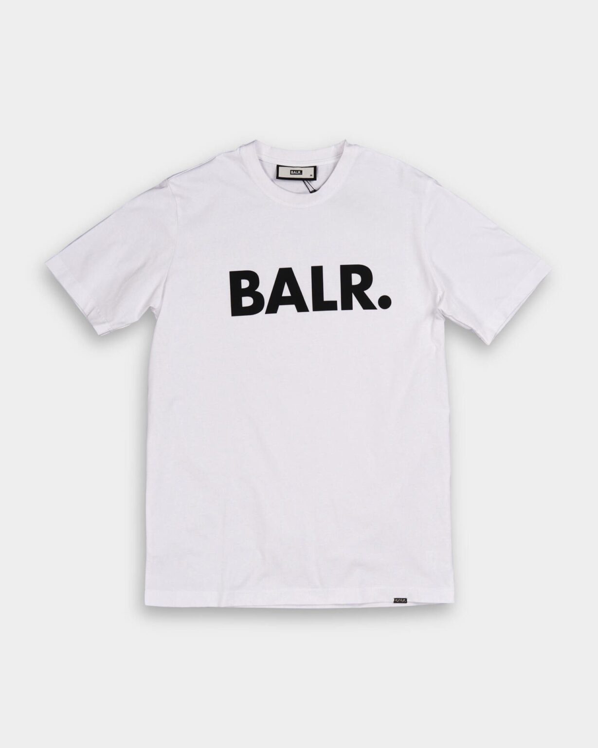 (CORE) BALR MEN’S BRAND STRAIGHT T SHIRT | B1112.1048-BRIGHT WHITE