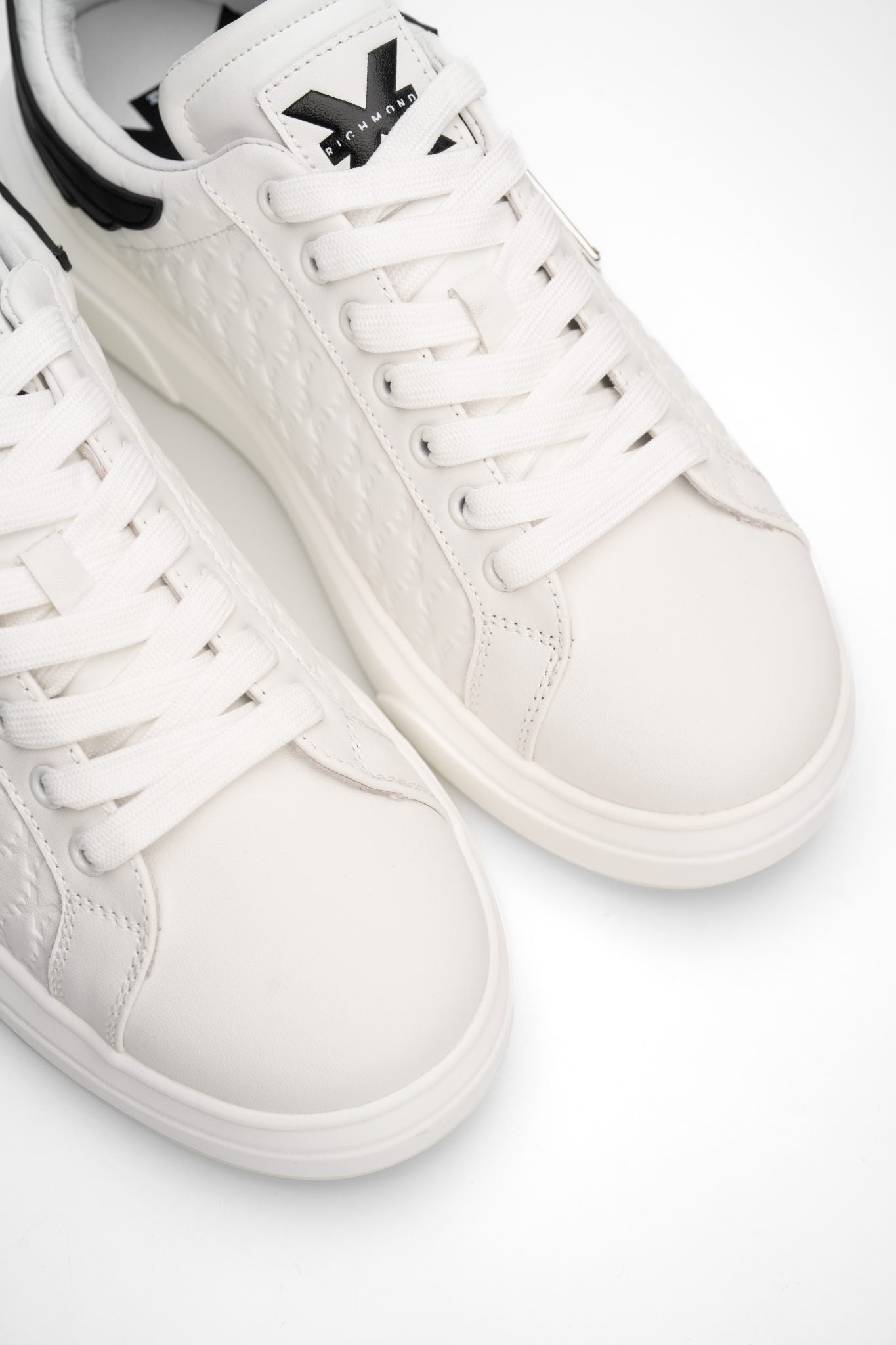 JOHN RICHMOND MEN’S SHOES LEATHER WHITE