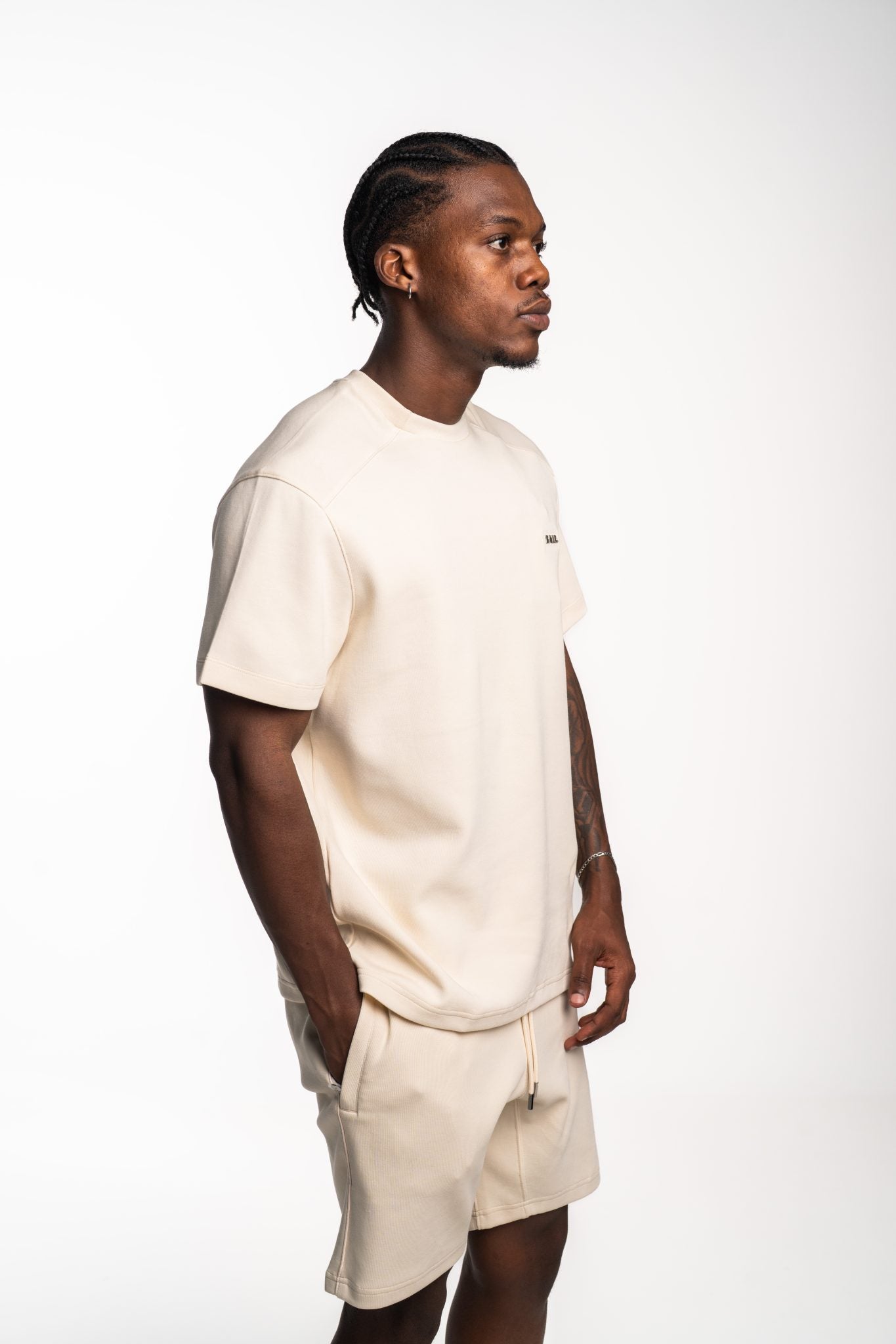 (CORE) BALR MEN’S Q SERIES T SHIRT | B1112.1324-WHITE SWAN