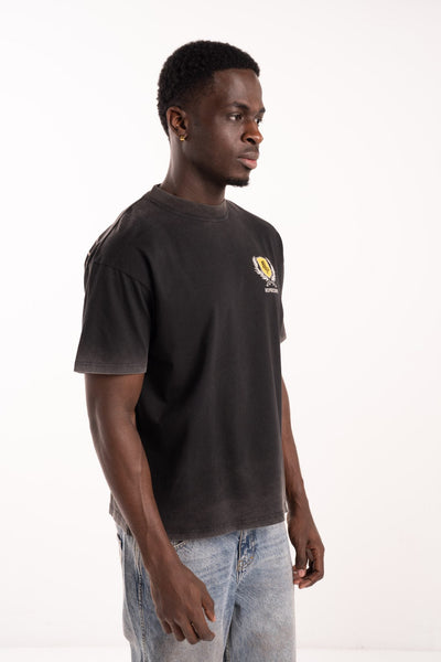 REPRESENT MEN’S CREST T SHIRT MLM41069-06 VINTAGE BLACK