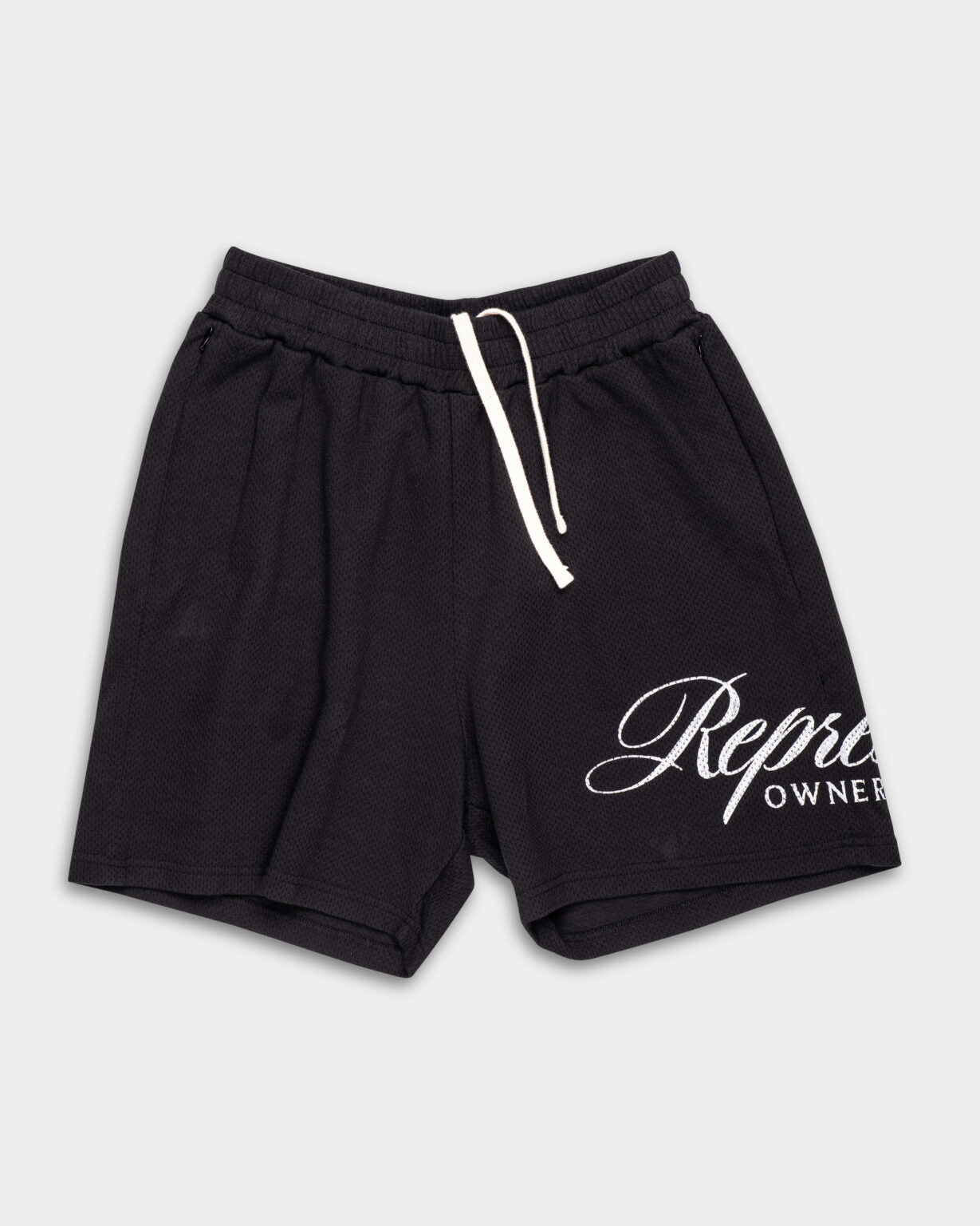 REPRESENT MEN’S OWNERS CLUB SCRIPT MESH SHORTS