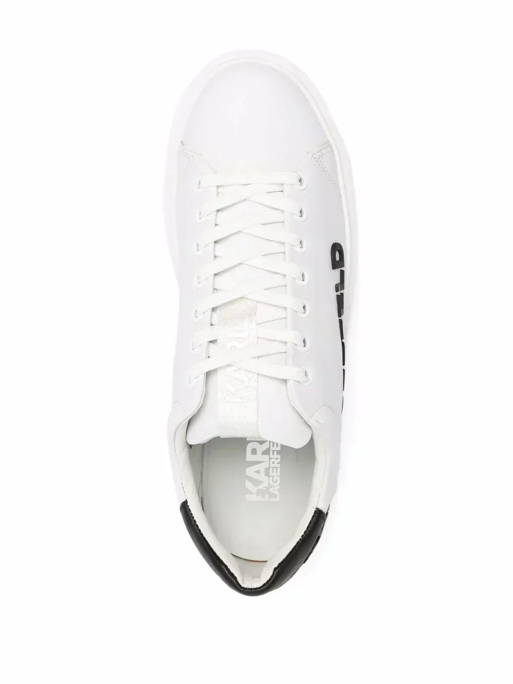 KARL LAGERFELD MAXI KUP LOW-TOP SNEAKERS