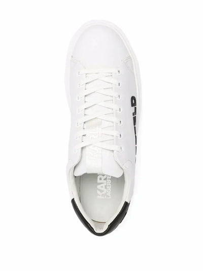 KARL LAGERFELD MAXI KUP LOW-TOP SNEAKERS