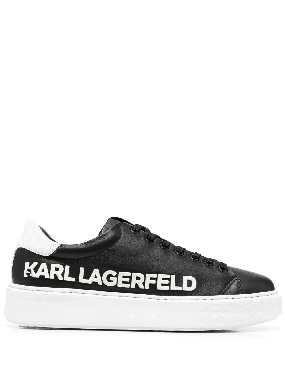 KARL LAGERFELD MAXI KUP LOW-TOP SNEAKERS