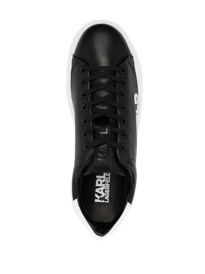 KARL LAGERFELD MAXI KUP LOW-TOP SNEAKERS