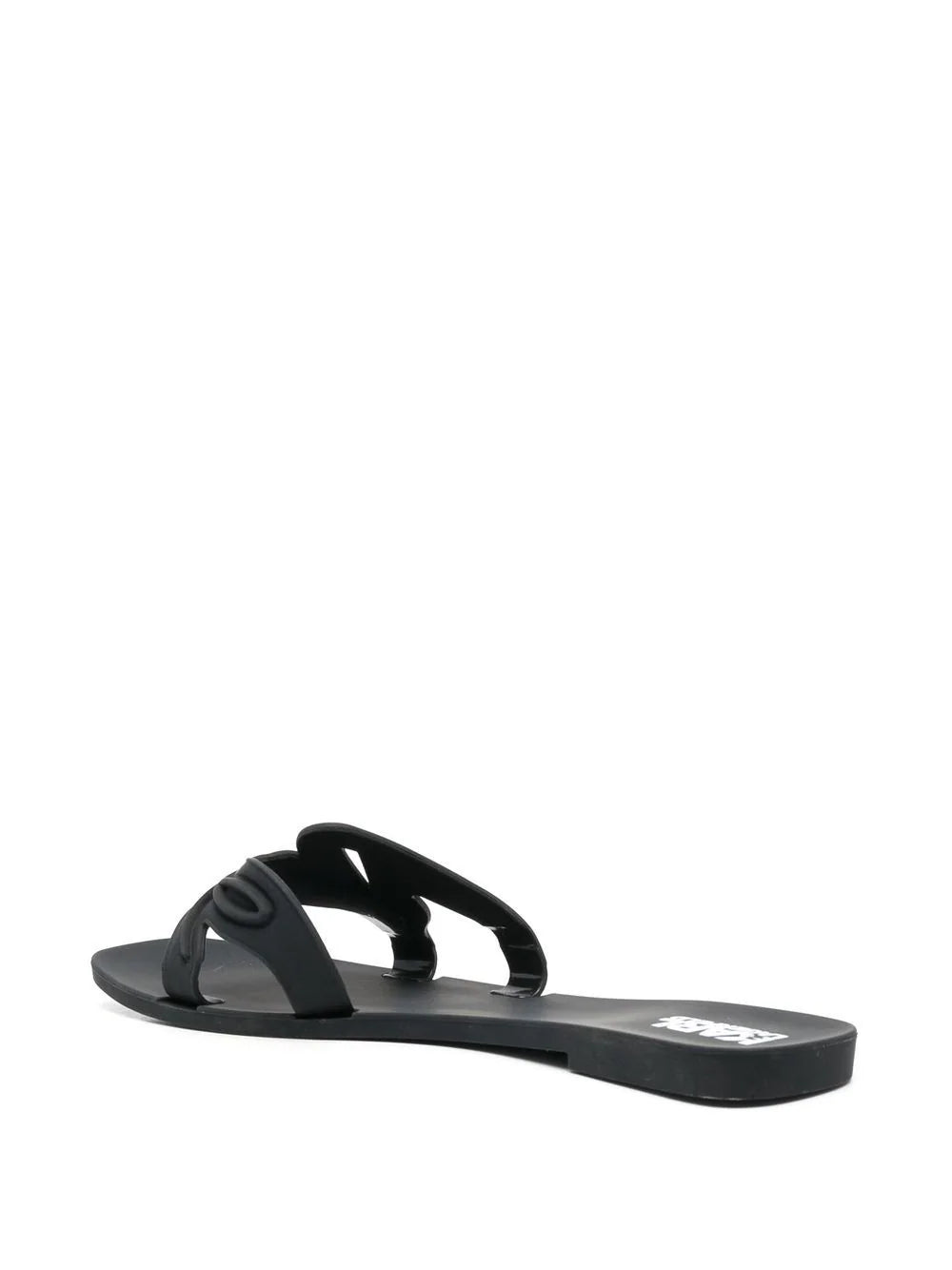 KARL LAGERFELD SIGNATURE JELLY SLIDES