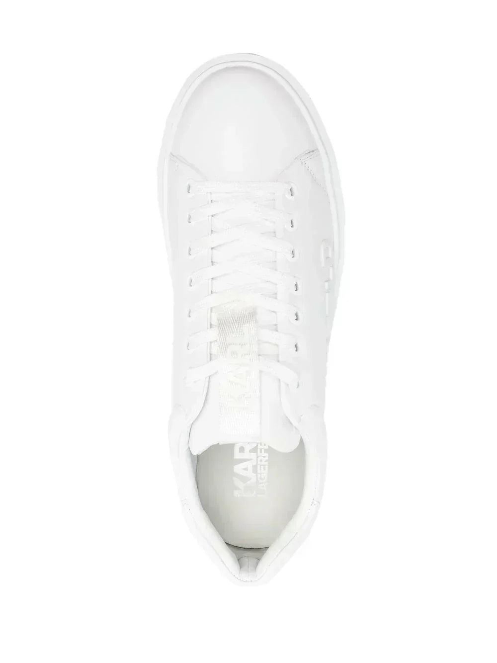 KARL LAGERFELD MAXI KUP LOW-TOP SNEAKERS