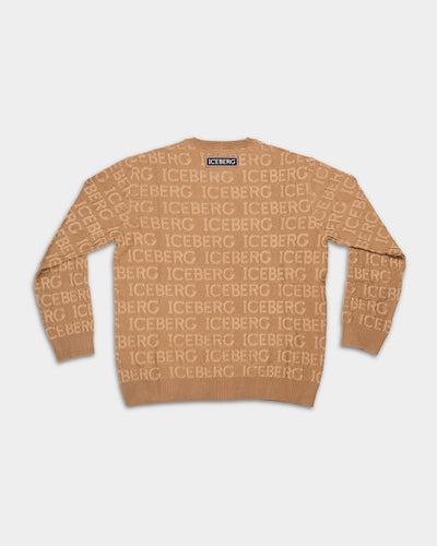 ICEBERG MEN’S ROUND NECK KNITTED