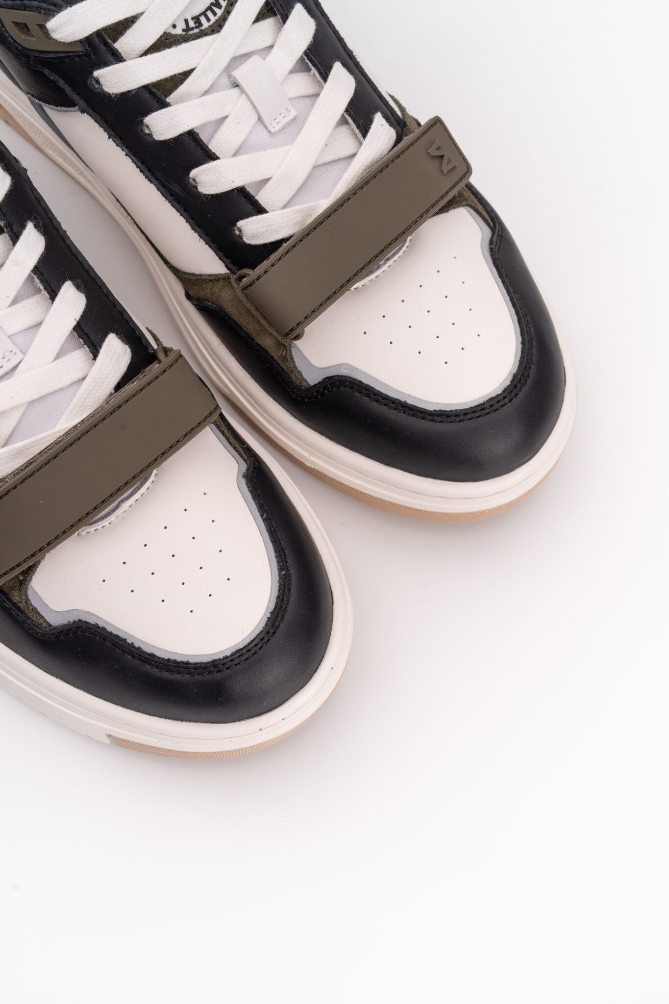 MALLET MEN’S CARLTON STRAP BLACK KHAKI SNEAKER