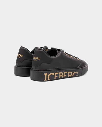 CORE) ICEBERG MEN’S SNEAKER COMB NERO LOGO