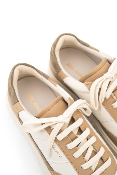 AXEL ARIGATO MEN’S ORBIT VINTAGE SNEAKER | F3394001-TAN/DARK GREEN