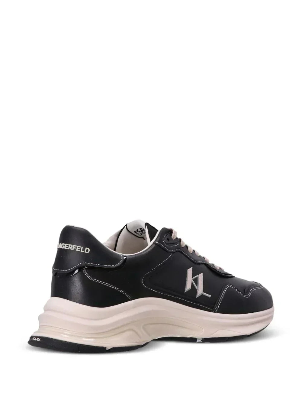 KARL LAGERFELD MONOGRAM LUX FINESSE PANELLED SNEAKERS