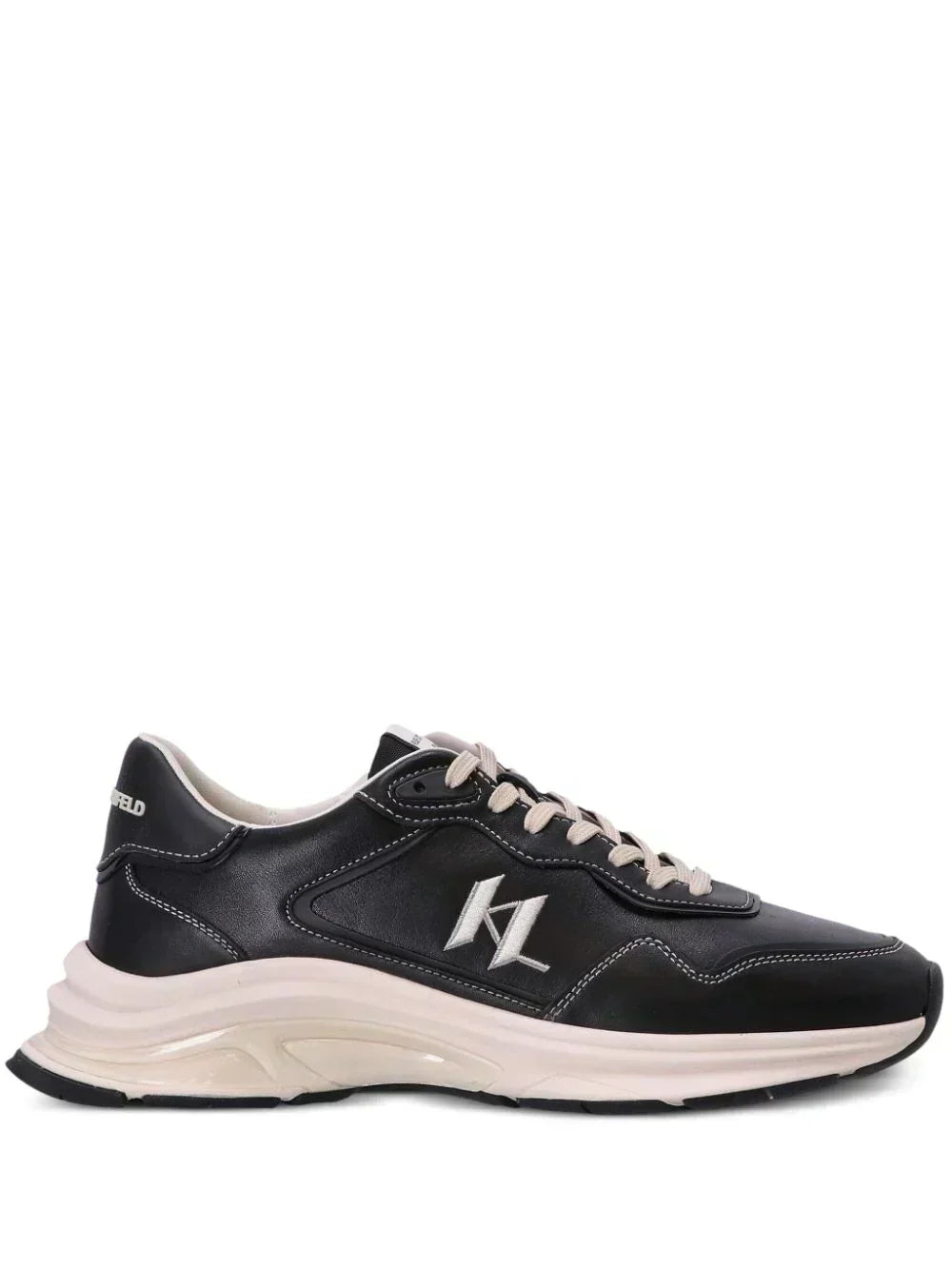 KARL LAGERFELD MONOGRAM LUX FINESSE PANELLED SNEAKERS