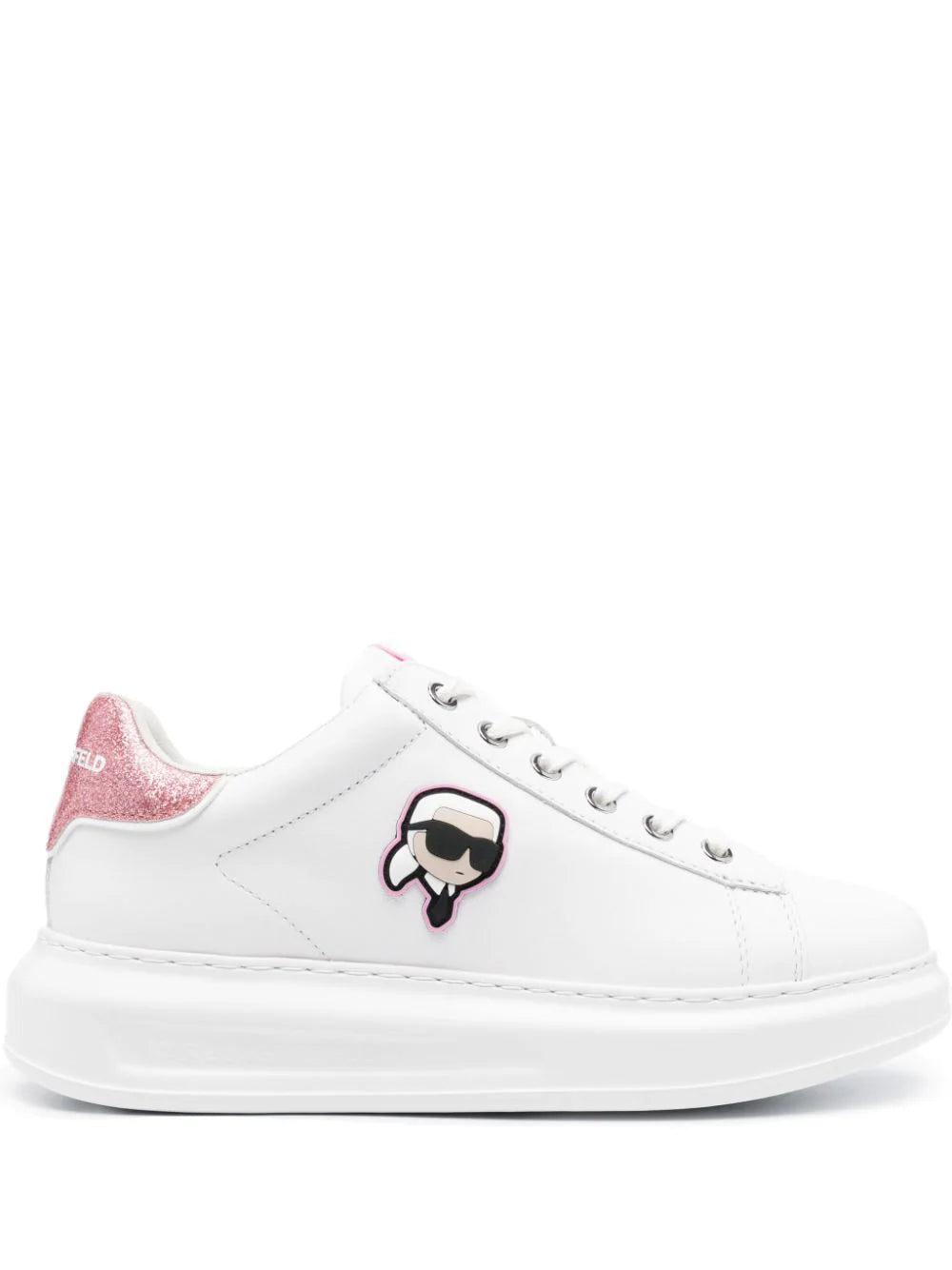KARL LAGERFELD K/IKONIK LEATHER WOMEN TRAINERS