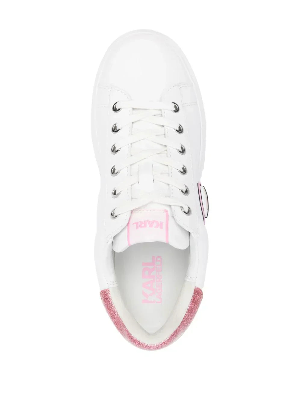KARL LAGERFELD K/IKONIK LEATHER WOMEN TRAINERS