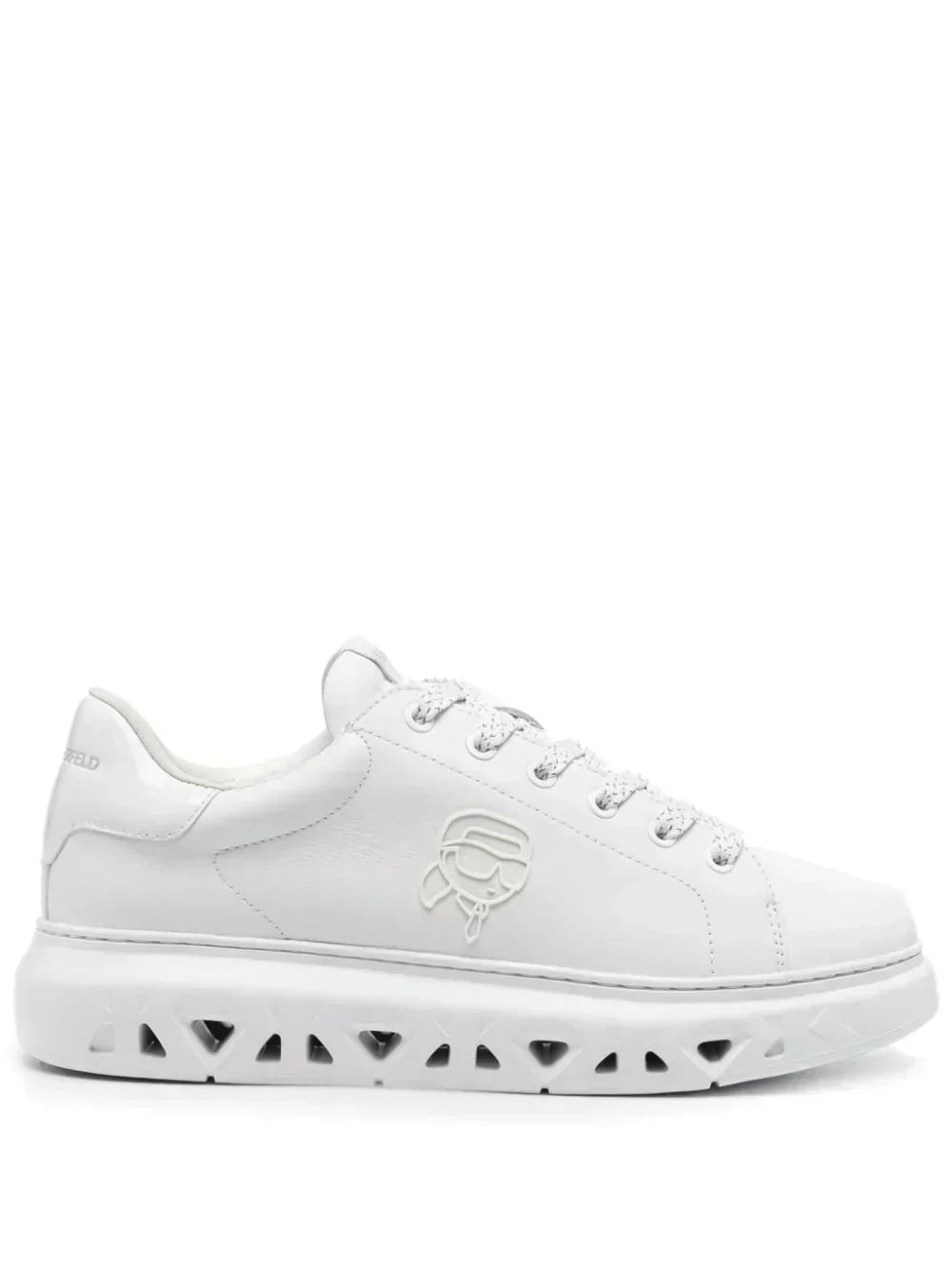KARL LAGERFELD NFT KAPRI LEATHER SNEAKERS