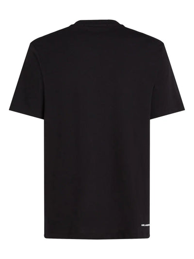 KARL LAGERFELD MONOGRAM PRINT T-SHIRT