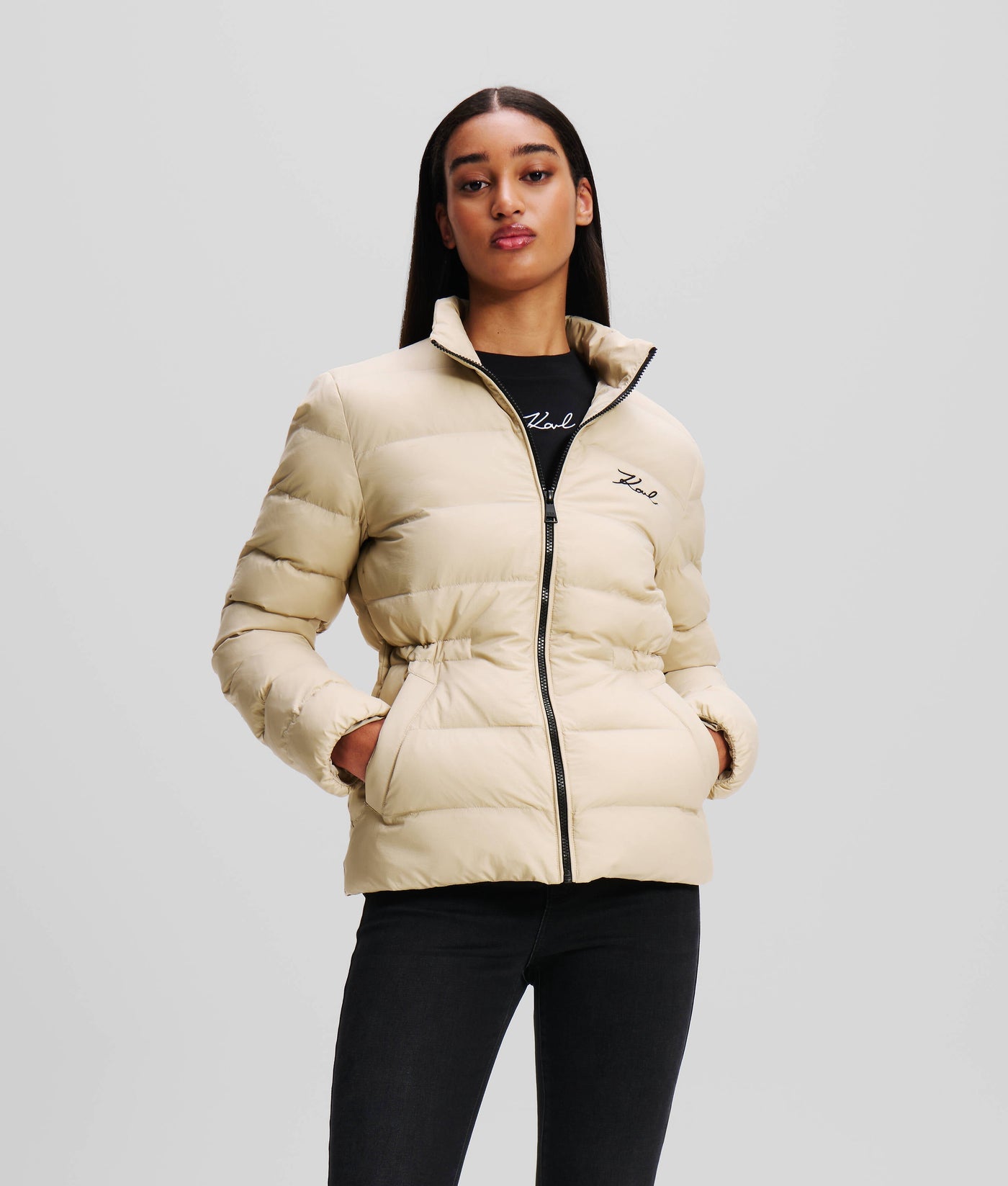 KARL SIGNATURE ULTRA LIGHT PUFFER JACKET