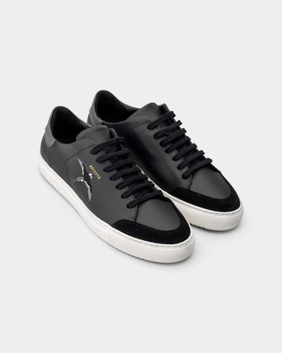 (CORE) AXEL ARIGATO MEN’S CLEAN 90 TRIPLE B BIRD SNEAKER F1739002 BLACK/DARK GREY