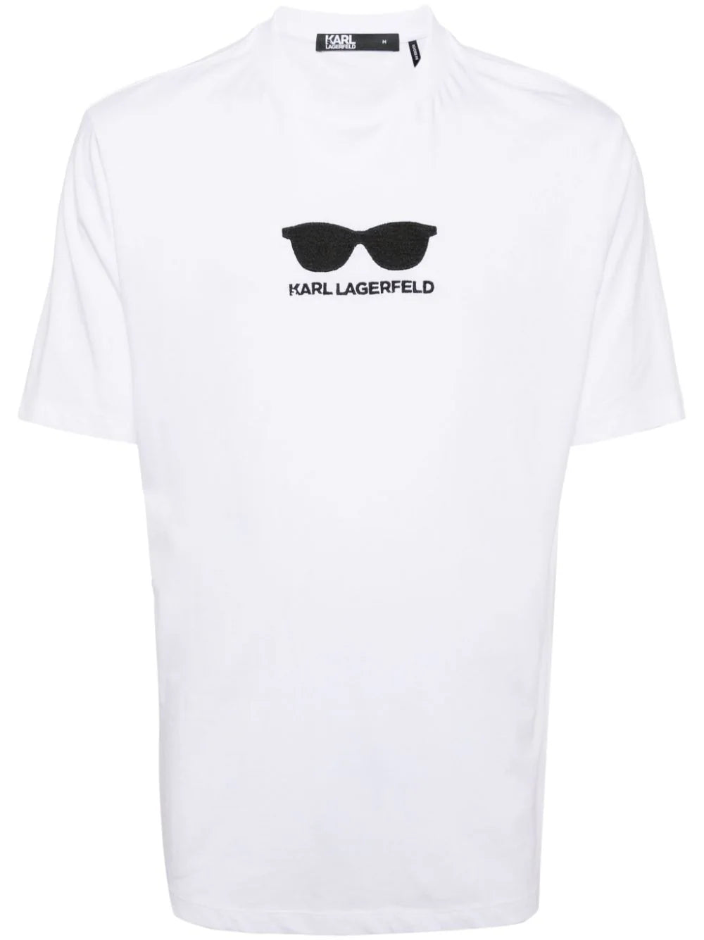 KARL LAGERFELD SUNGLASSES-EMBROIDERED T-SHIRT