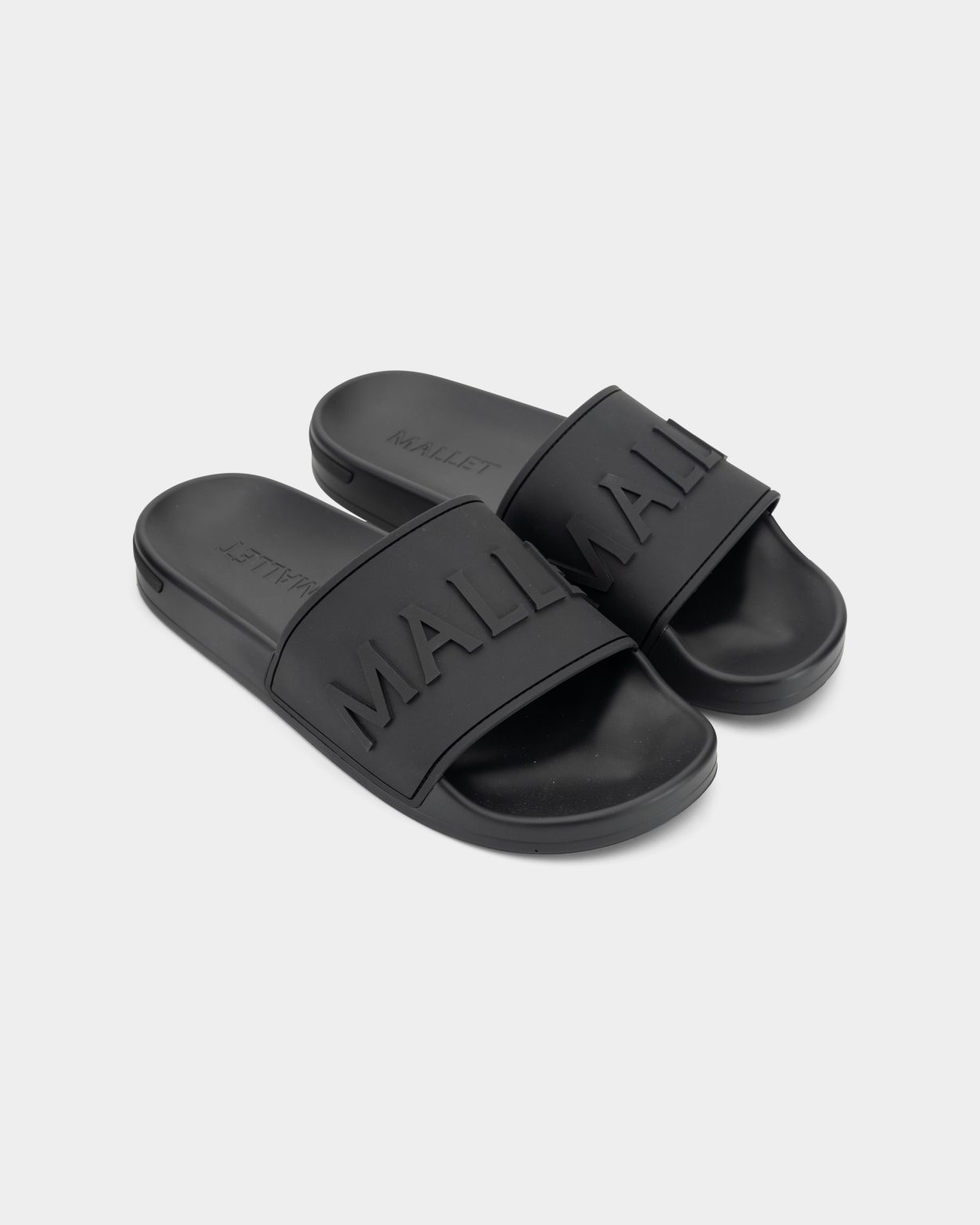 MALLET MEN’S SERIF SLIDER TRIPLE BLACK