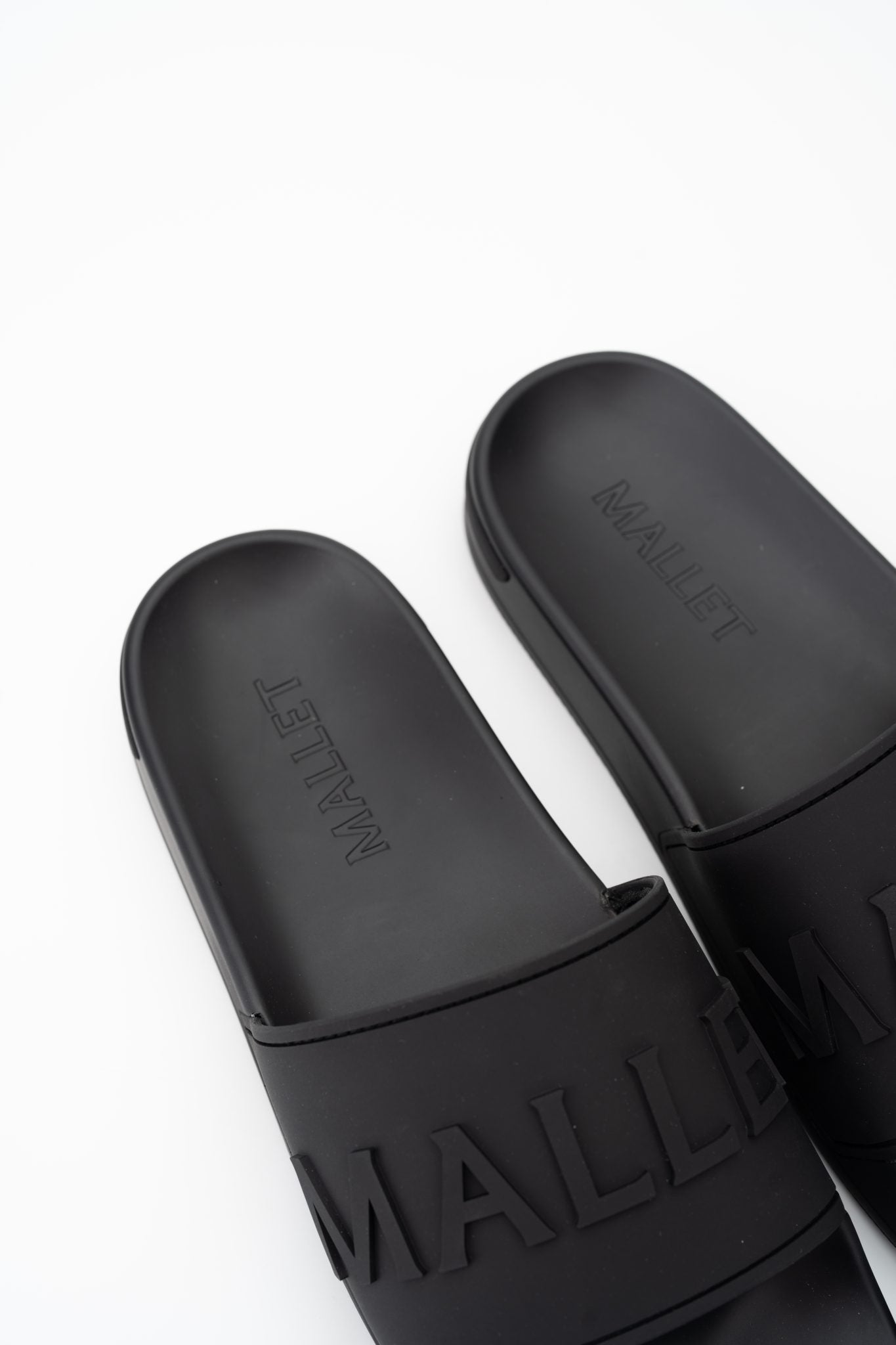 MALLET MEN’S SERIF SLIDER TRIPLE BLACK