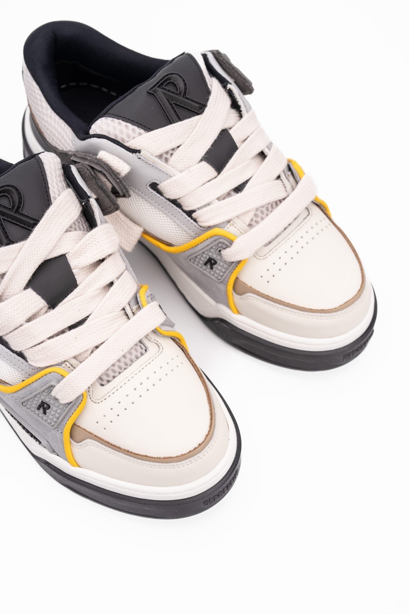 (CORE) REPRESENT MEN’S STUDIO SNEAKER SUEDE MIX MLM91184-2534 BEIGE/YELLOW