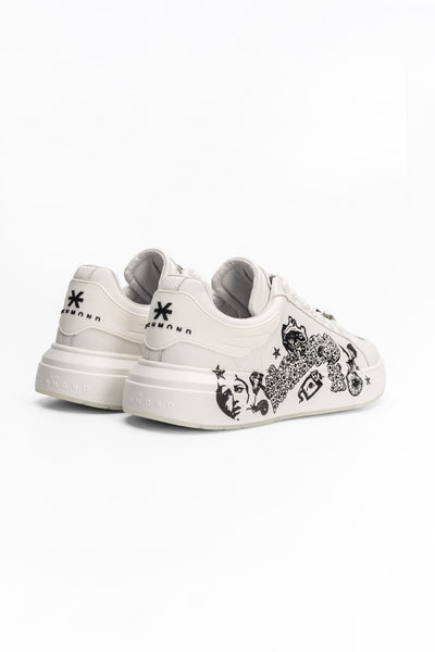 JOHN RICHMOND MEN’S SHOES LEATHER WHITE