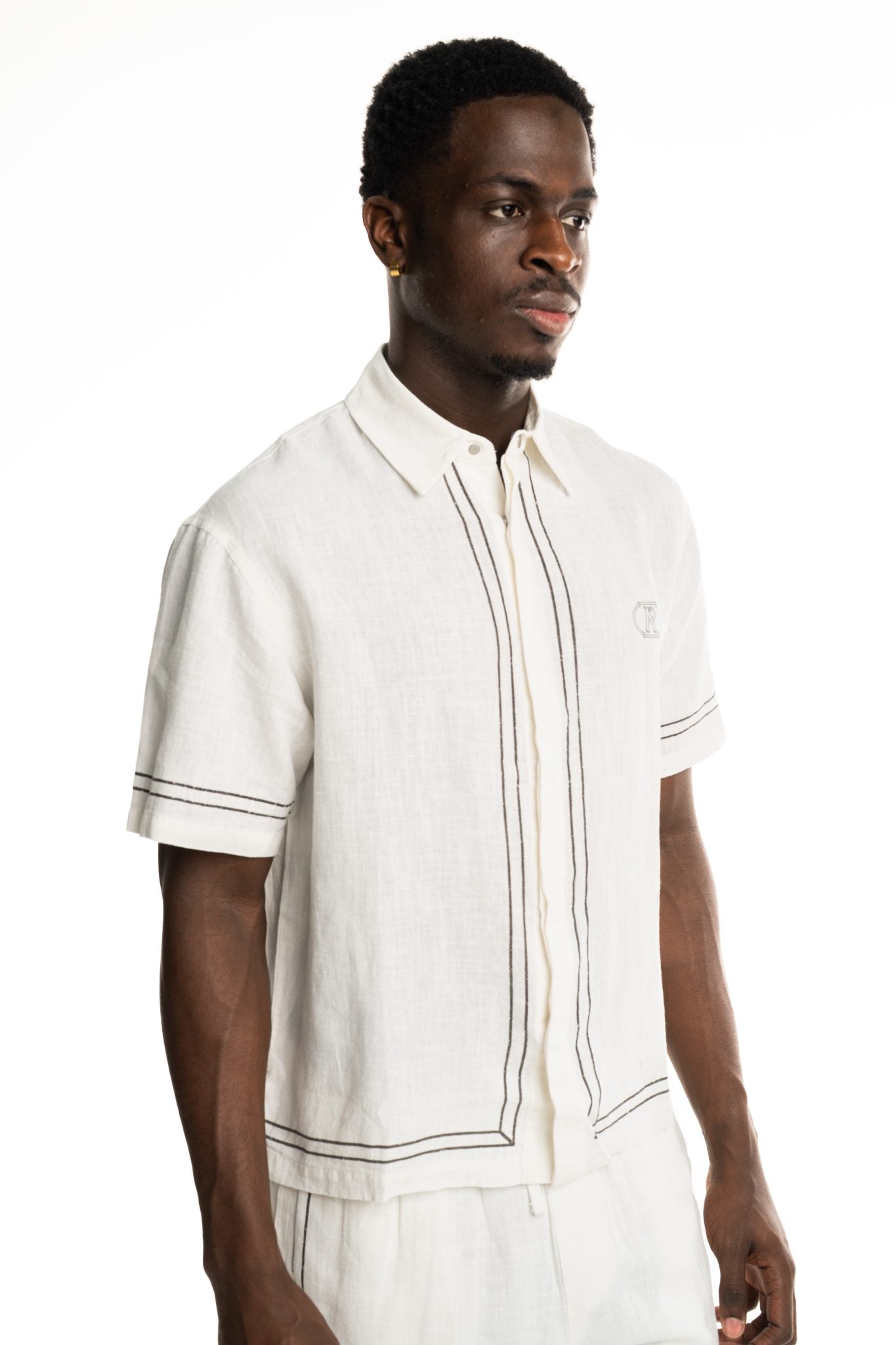 REPRESENT MEN’S BORDER SHIRT