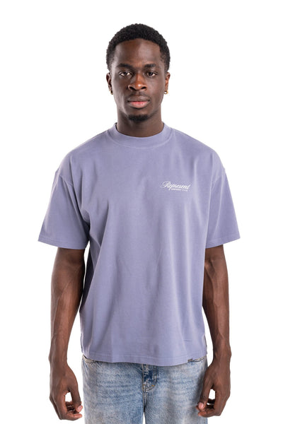 REPRESENT MEN’S OWNERS CLUB SCRIPT T SHIRT OCM41201-08 DUSTY BLUE