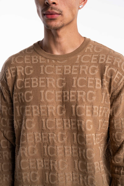 ICEBERG MEN’S ROUND NECK KNITTED