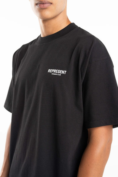 REPRESENT MEN’S OWNERS CLUB T SHIRT OCM41114-001 BLACK
