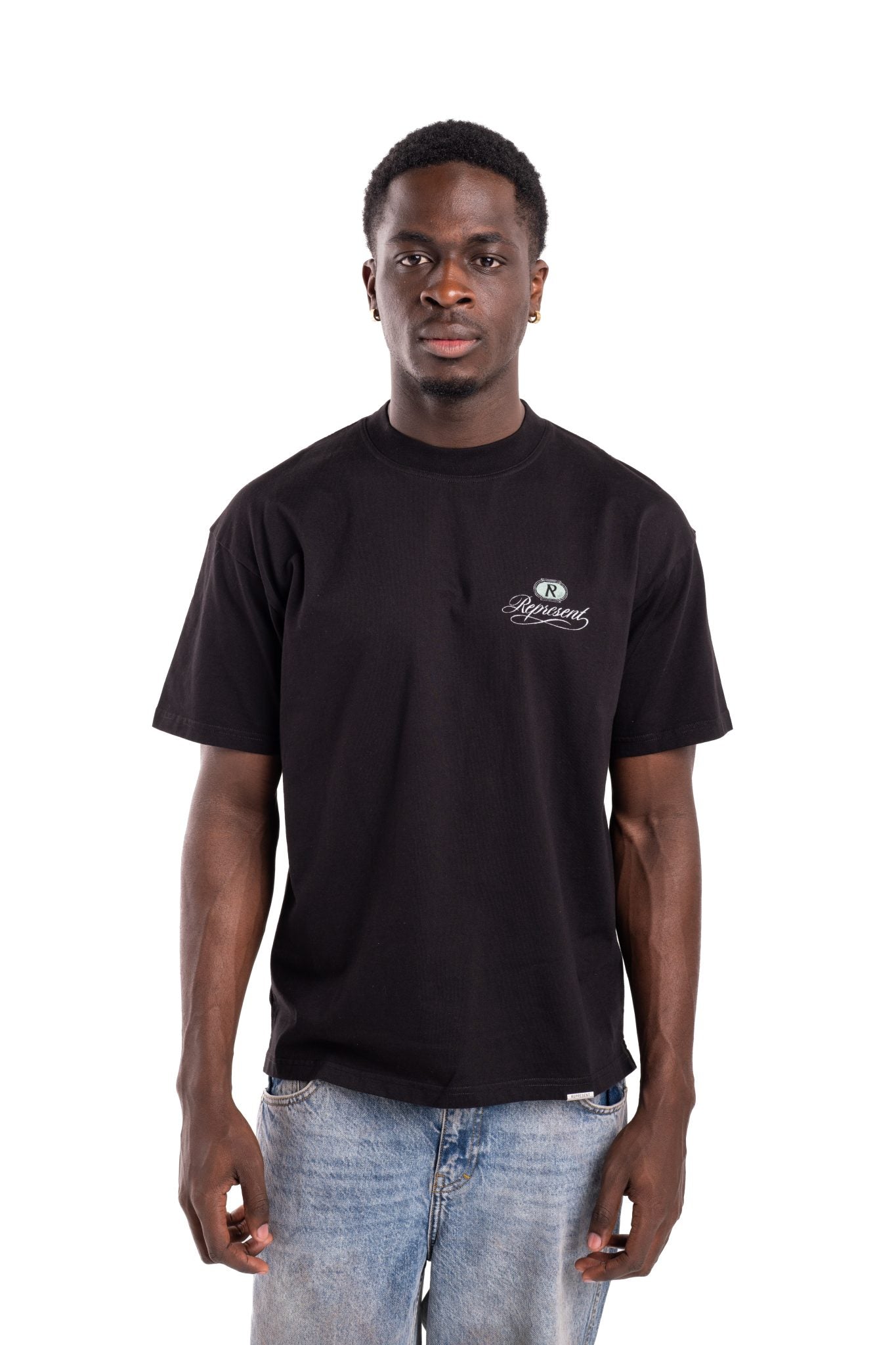 REPRESENT MEN’S GRAND VINTAGE HAND DRAWN T-SHIRT