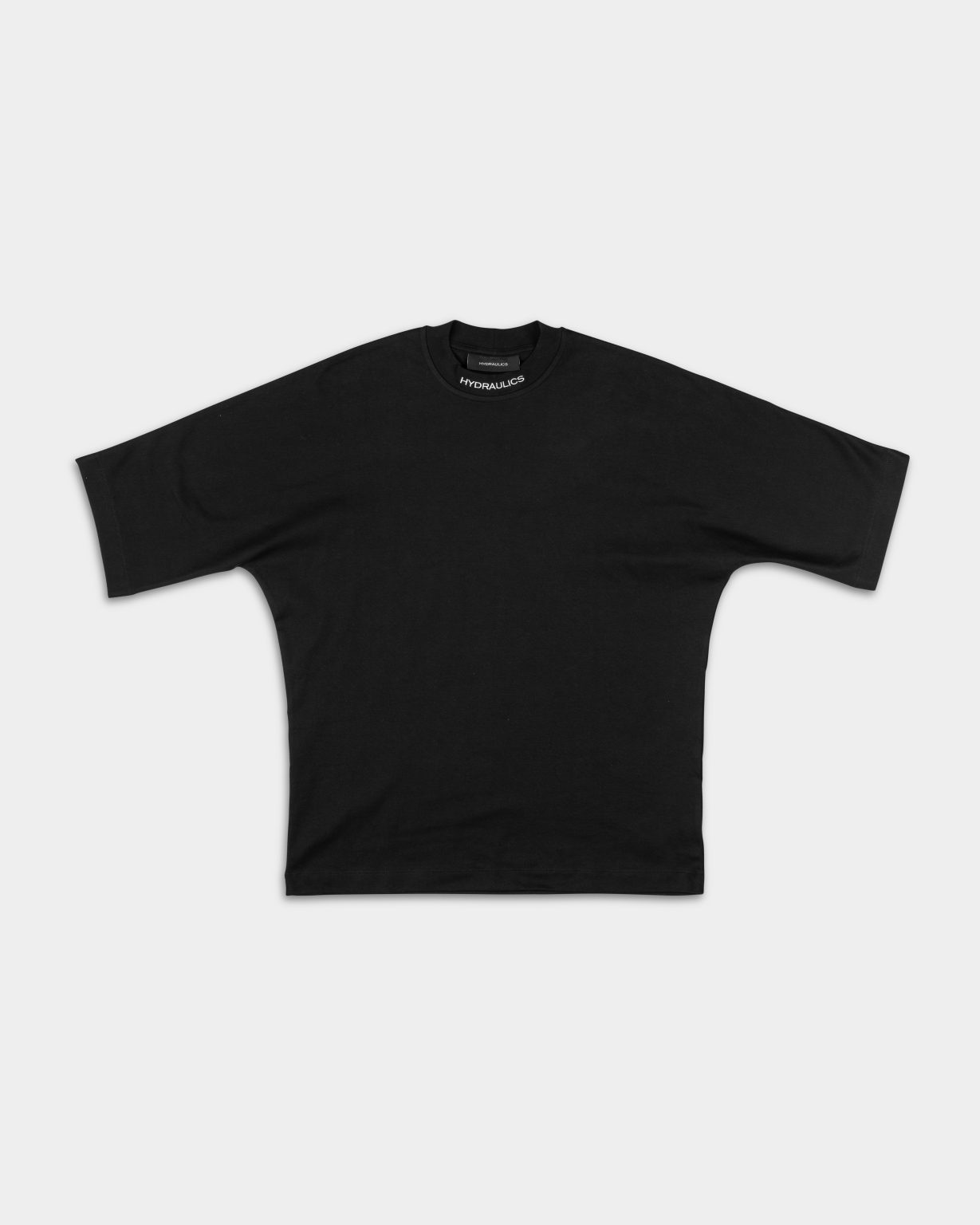 HYDRAULICS PERSPECTIVE SUPER OVERSIZED T-SHIRT BLACK