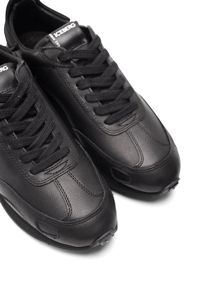 ICEBERG MEN’S BLACK SNEAKER