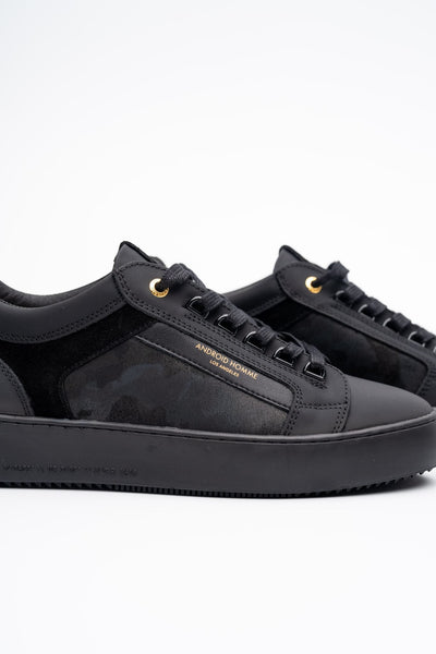 ANDROID HOMME SNEAKER VENICE BLACK GOMA CAMO SUEDE