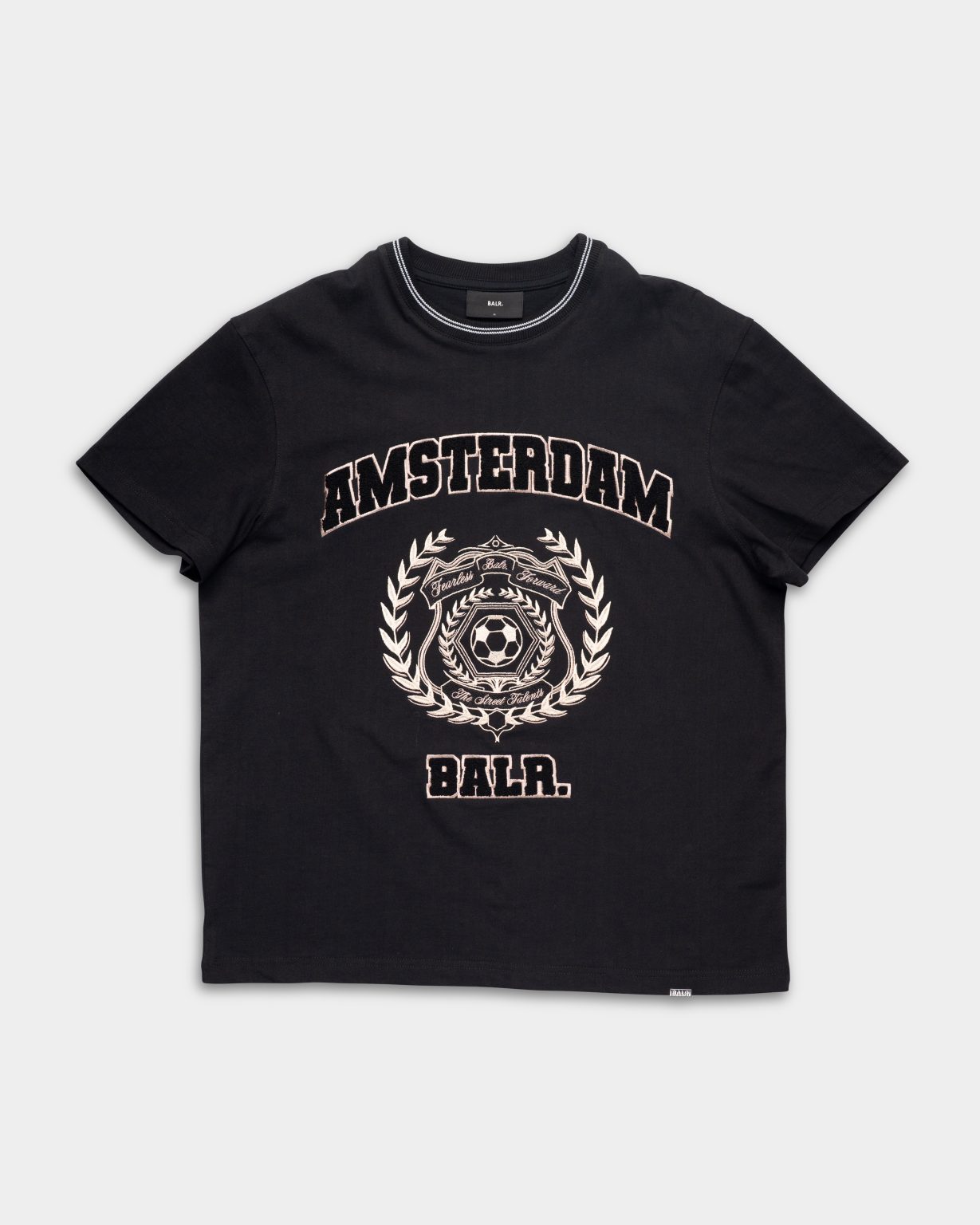 BALR MEN’S NOSTALGIA T SHIRT | B1112.1335-JET BLACK
