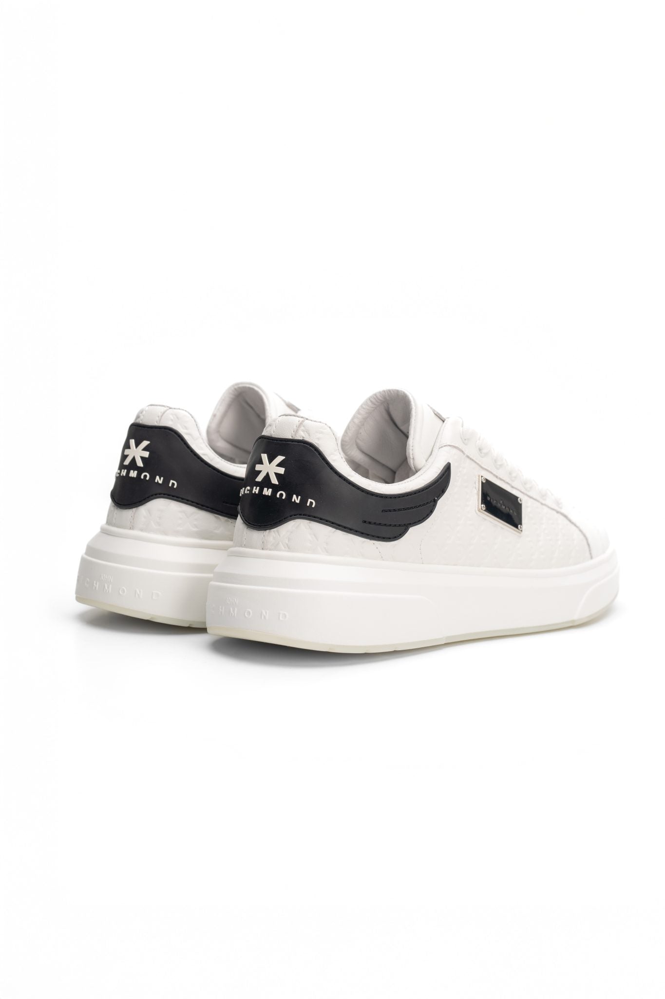 JOHN RICHMOND MEN’S SHOES LEATHER WHITE