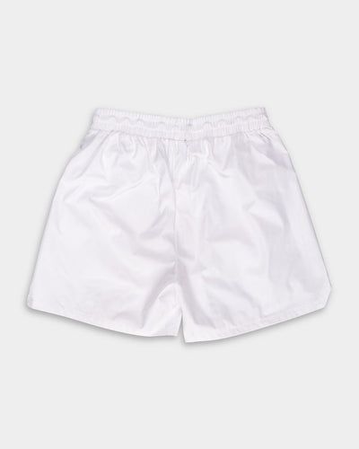 HYDRAULICS LOGO SHORTS WHITE