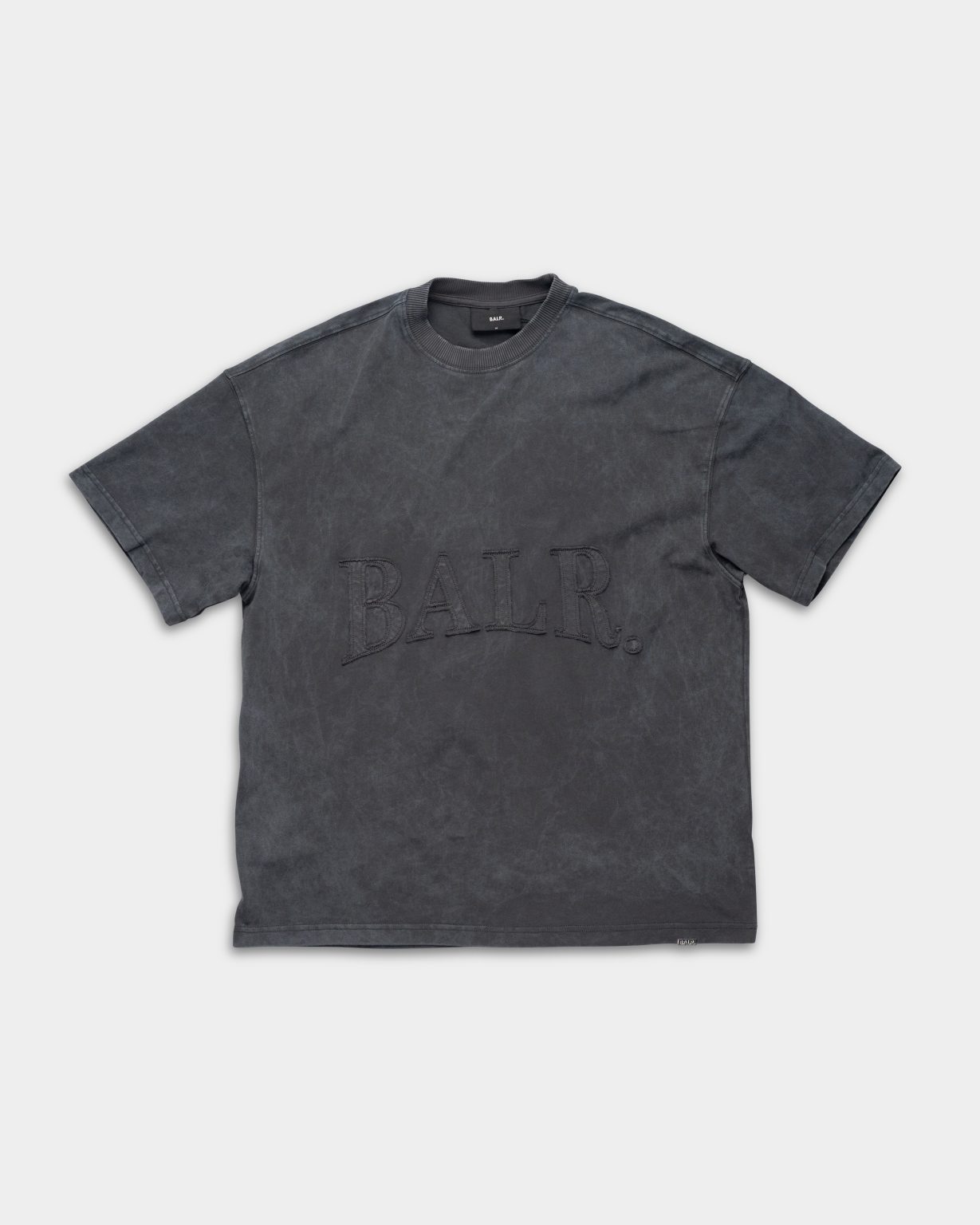 BALR MEN’S URBAN WASHED BOX T SHIRT | B1112.1284-VOLCANIC GREY
