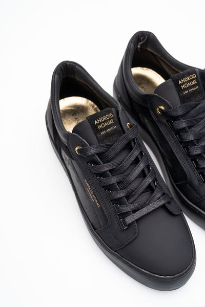 ANDROID HOMME SNEAKER VENICE BLACK GOMA CAMO SUEDE