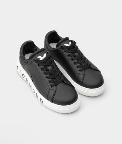 CORE) JR MEN’S SNEAKERS LEATHER BLACK 27302 CP B