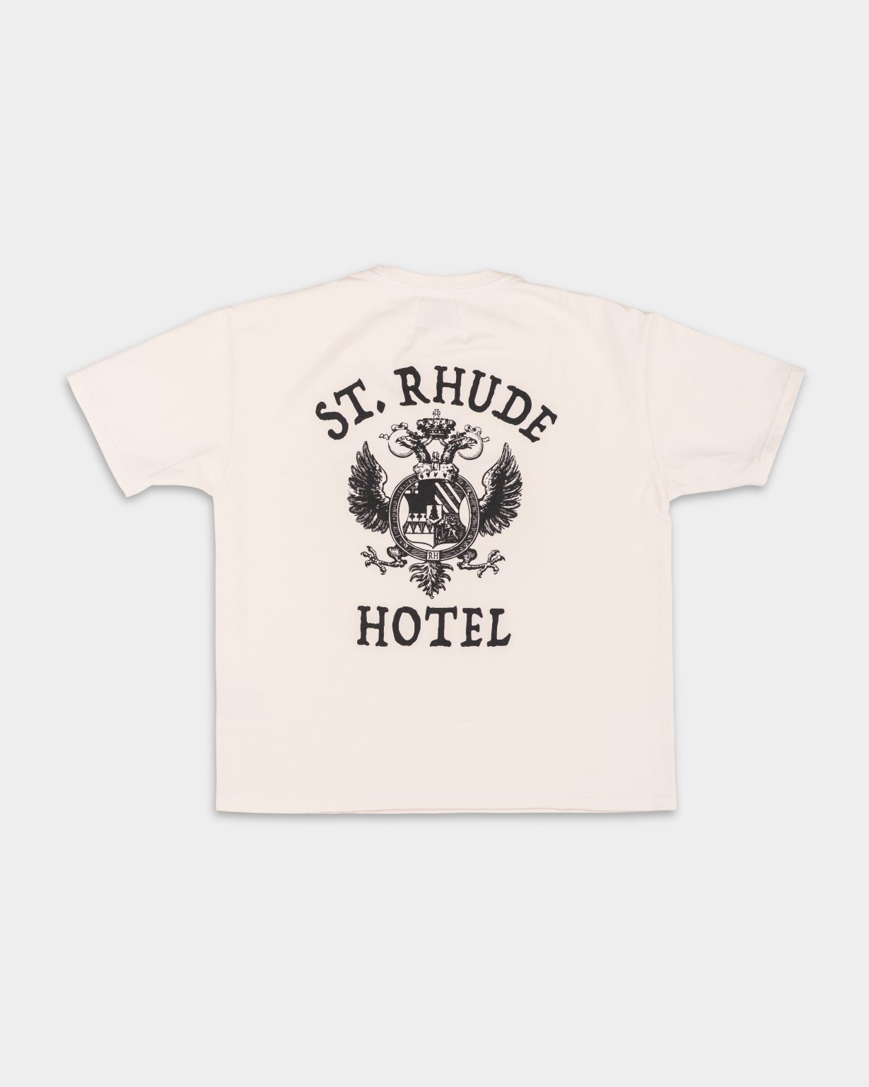 RHUDE MEN’S ST RHUDE SEAL TEE VINTAGE WHITE