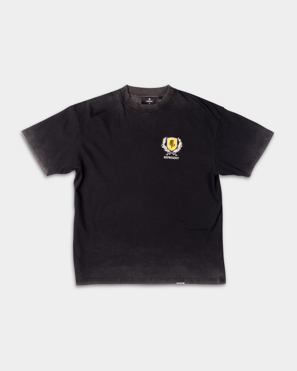 REPRESENT MEN’S CREST T SHIRT MLM41069-06 VINTAGE BLACK