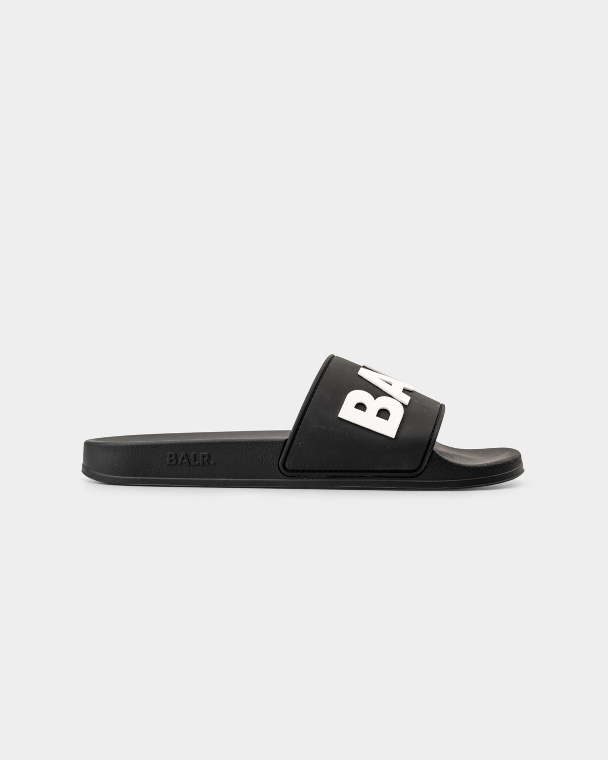 CORE) BALR MEN’S BEACH SLIDE B1520.1004 BLACK/WHITE