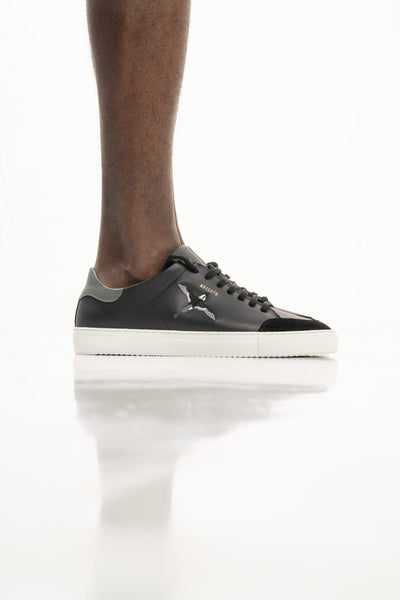 (CORE) AXEL ARIGATO MEN’S CLEAN 90 TRIPLE B BIRD SNEAKER F1739002 BLACK/DARK GREY