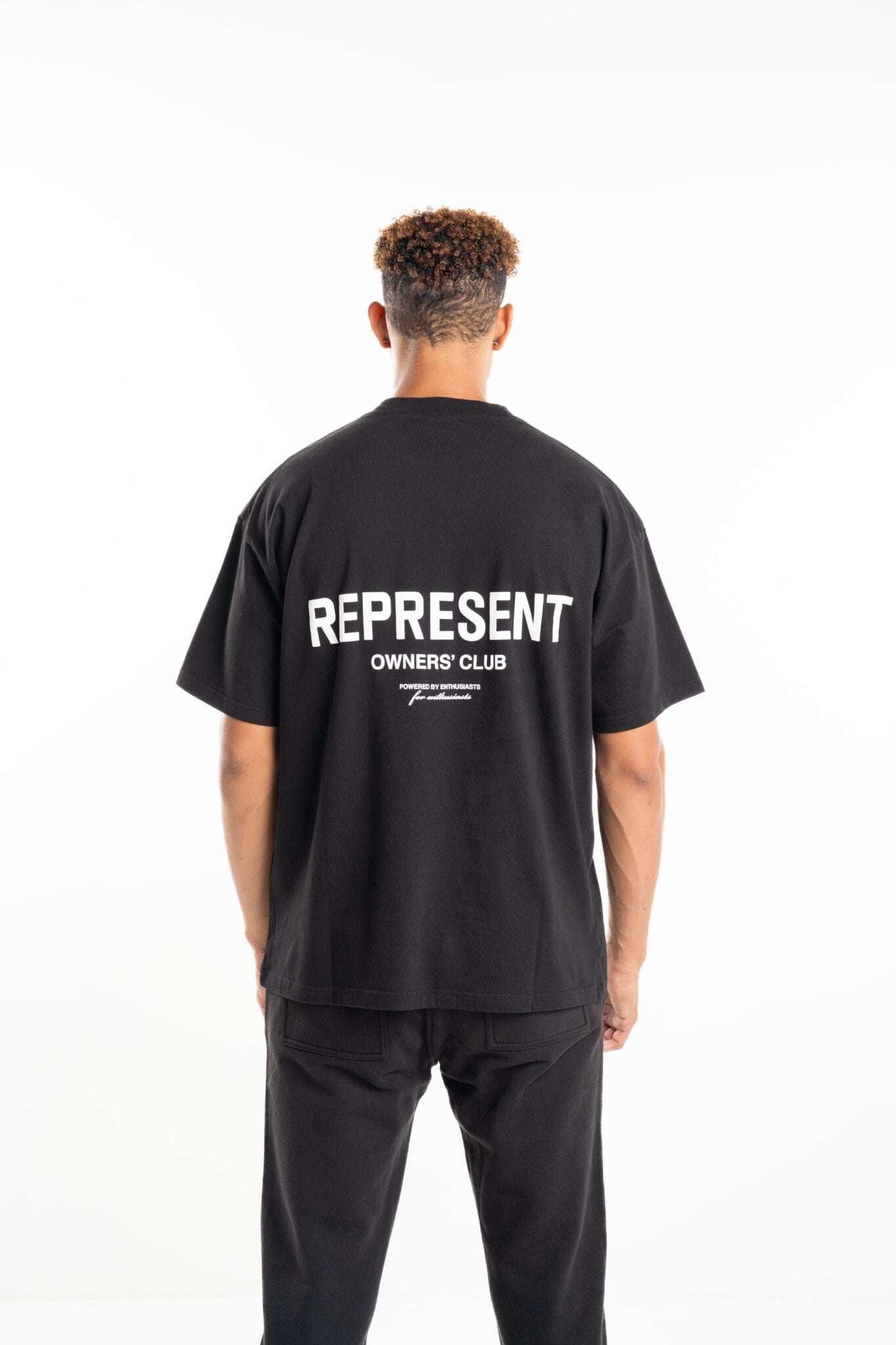 REPRESENT MEN’S OWNERS CLUB T SHIRT OCM41114-001 BLACK
